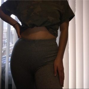 Black and white pants